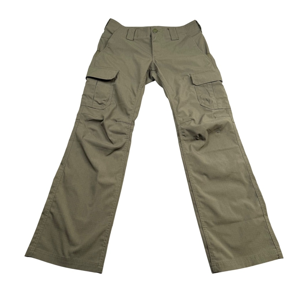 Under Armour Storm Tactical Patrol Pants Green Cargo Womens Size 8 1262480-290